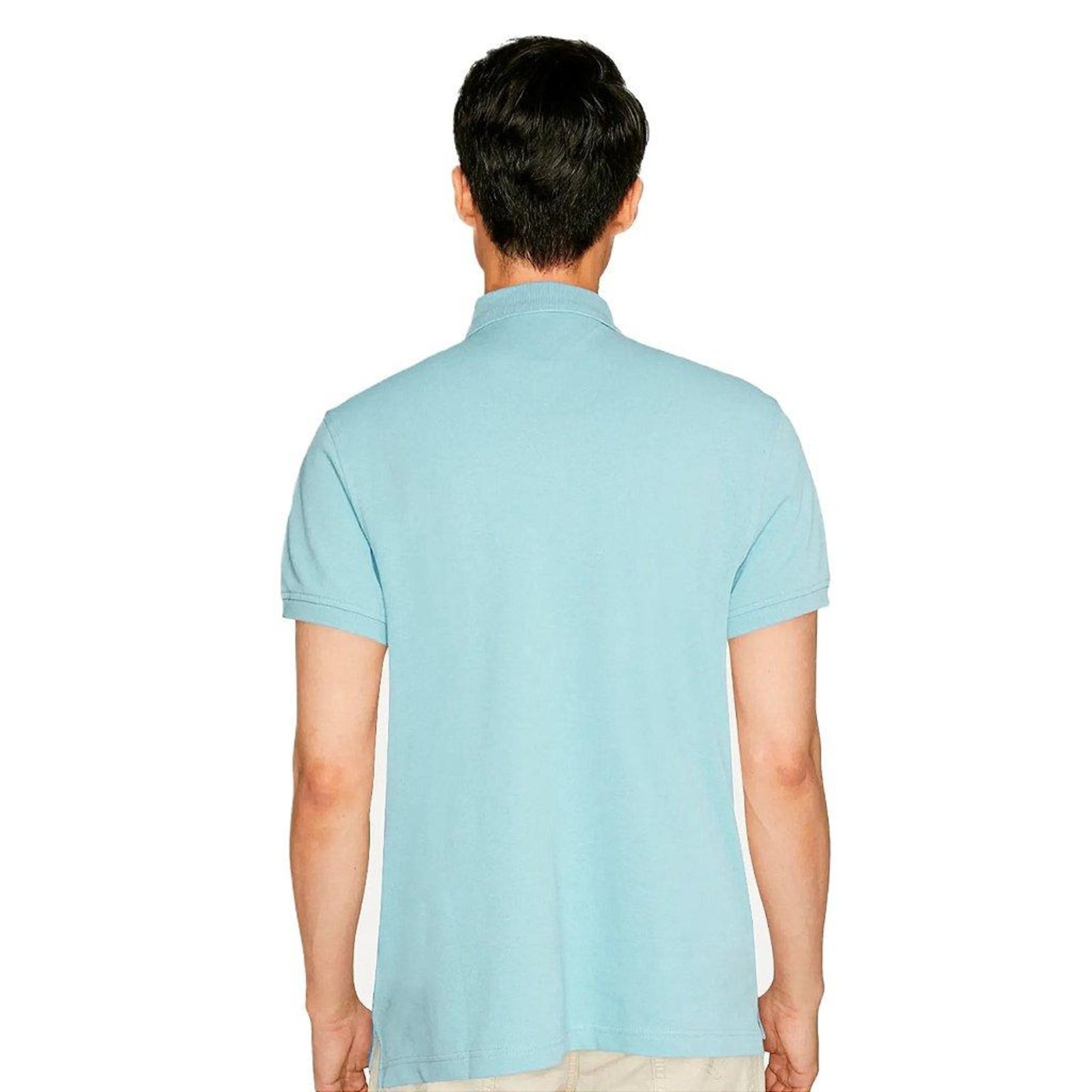 Vista 3 Camiseta Gola Polo Tommy Hilfiger 1985 Claro Regular azul Tommy Hilfiger azul