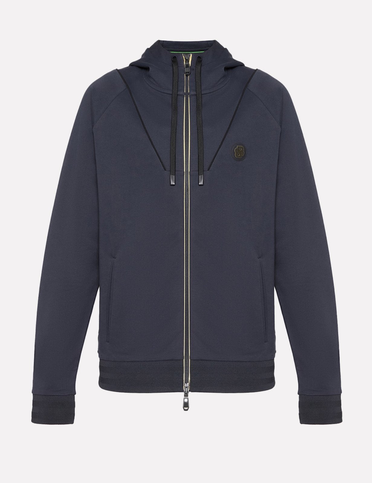Jaqueta Hugo Boss Masculina Regular Moletom Saggy TL Azul Marinho