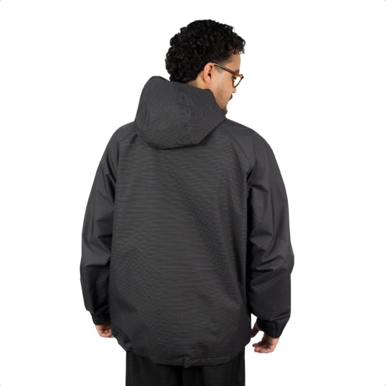 Vista 3 Jaqueta The North Face Masculina Novelty Tnf Rain Hood preto The North Face preto