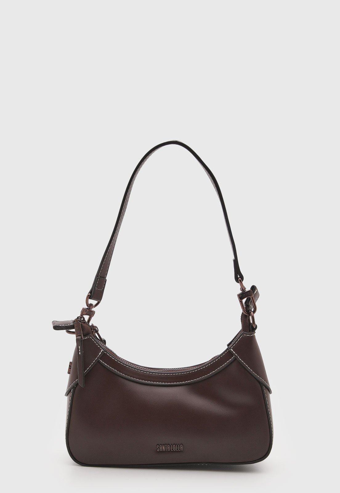 Bolsa Feminina Santa Lolla Alça Média Marrom
