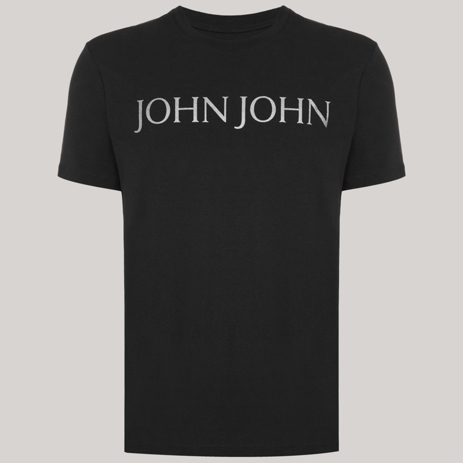 Camiseta John John Regular Special Brig Pr26 Preto Masculino