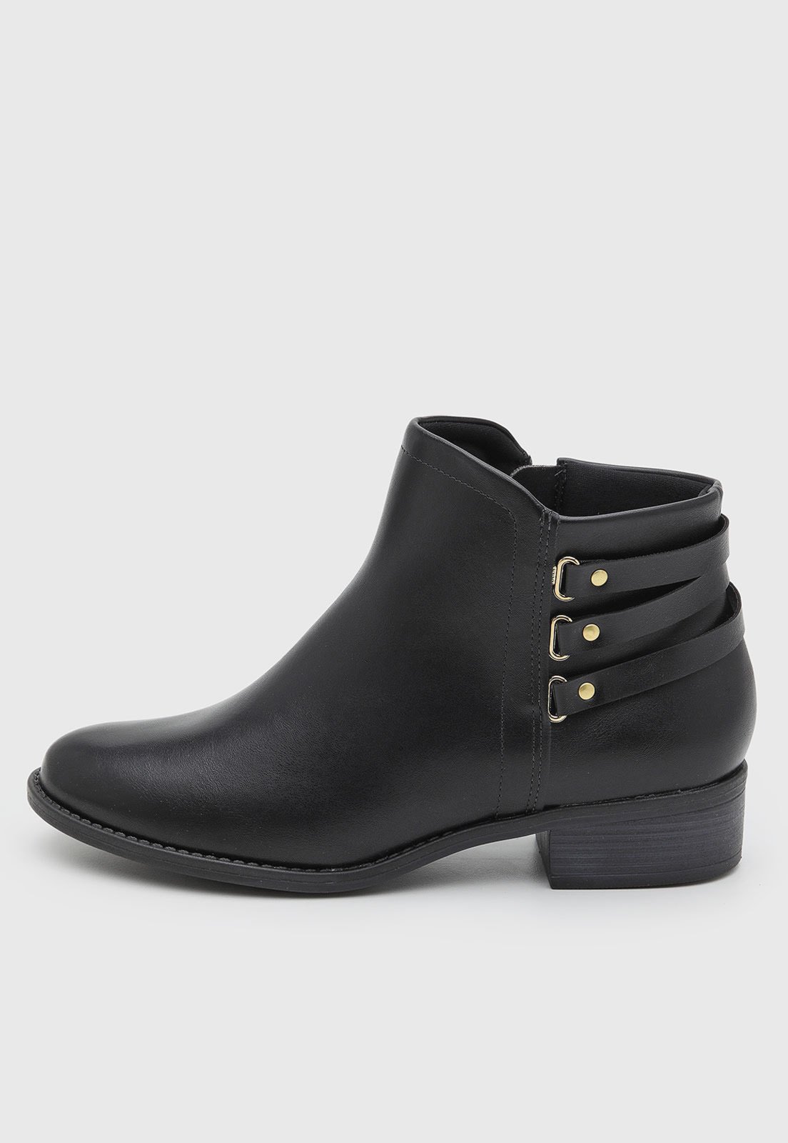 Bota Feminina Modare Cano Curto Preta