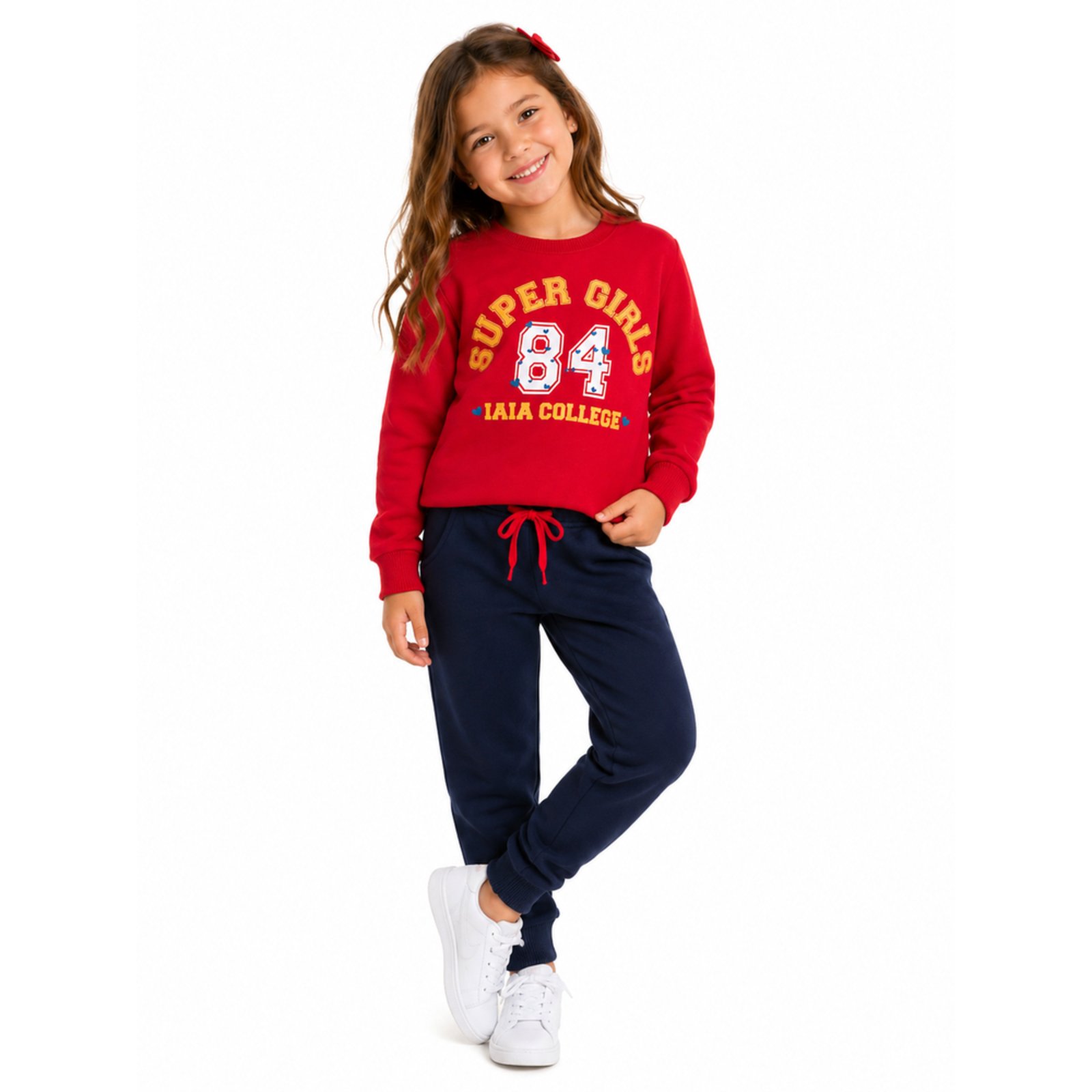 Infantil - Conjunto Inverno Menina Super Girls College
