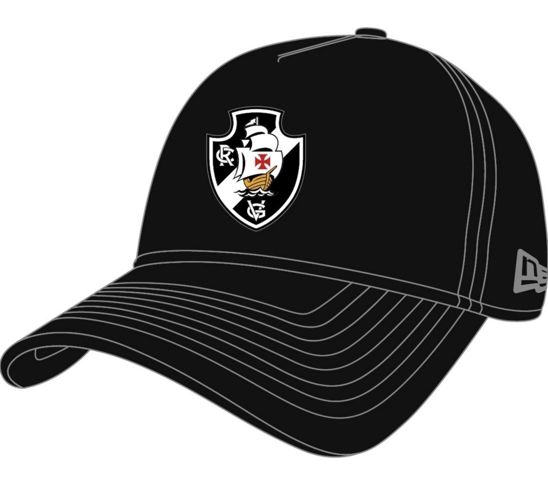 Boné New Era 9forty Aframe Snapback Vasco Preto