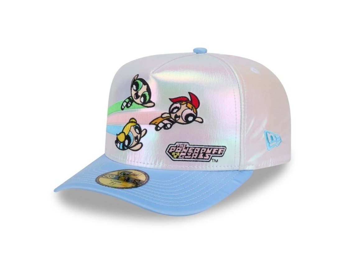 Bone New Era 59FIFTY A-Frame The Powerpuff Girls Feminino Branco