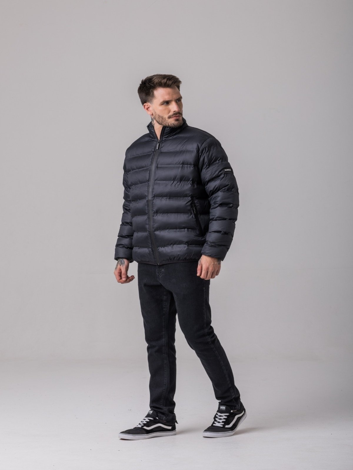 Jaqueta Masculina Rock e Soda Preto
