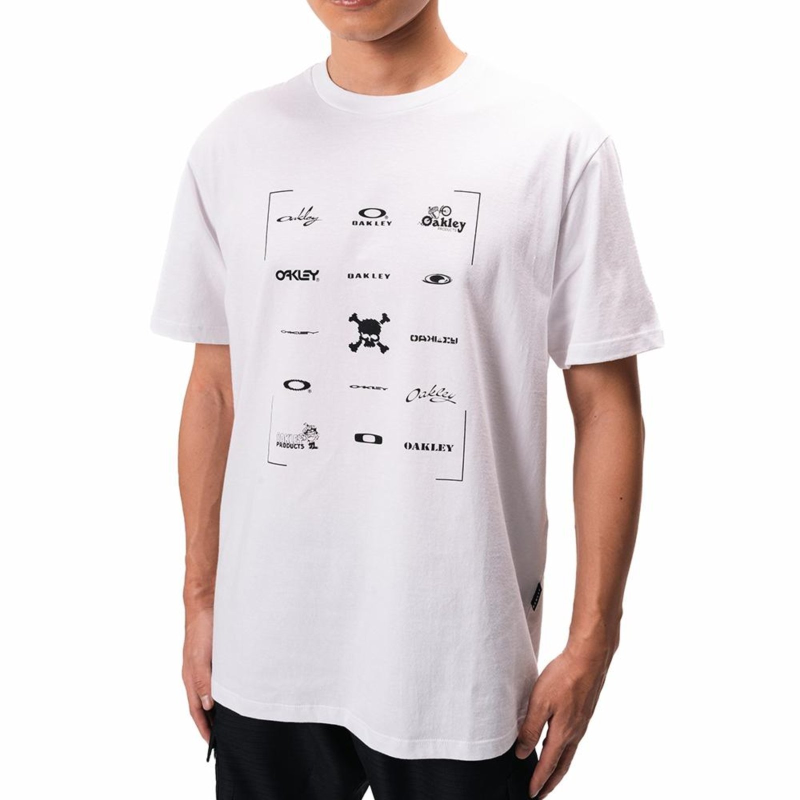 Camiseta Oakley Logomania WT25 Masculina White