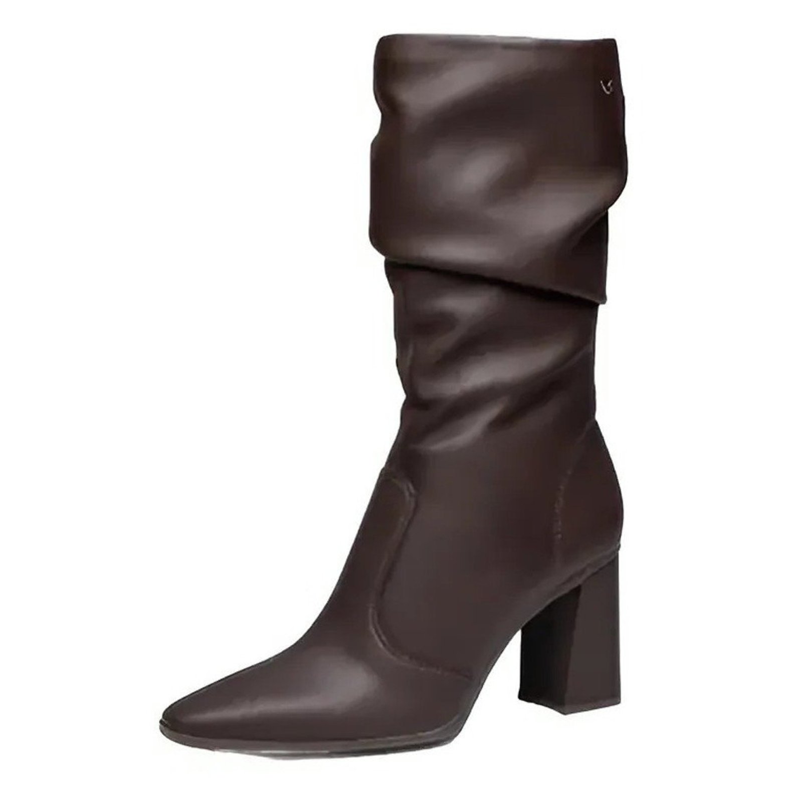 Bota Feminino Salto Medio Bico Fino Sofisticado Mississipi