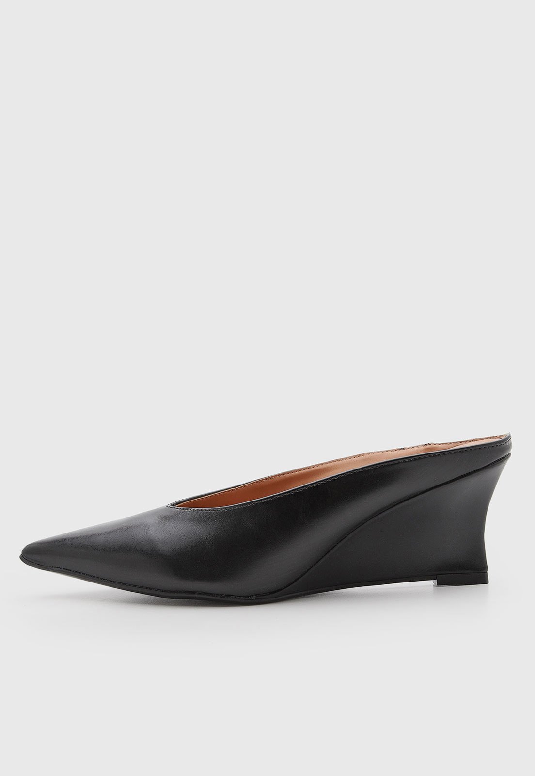 Scarpin Feminino Vizzano Anabela Preto