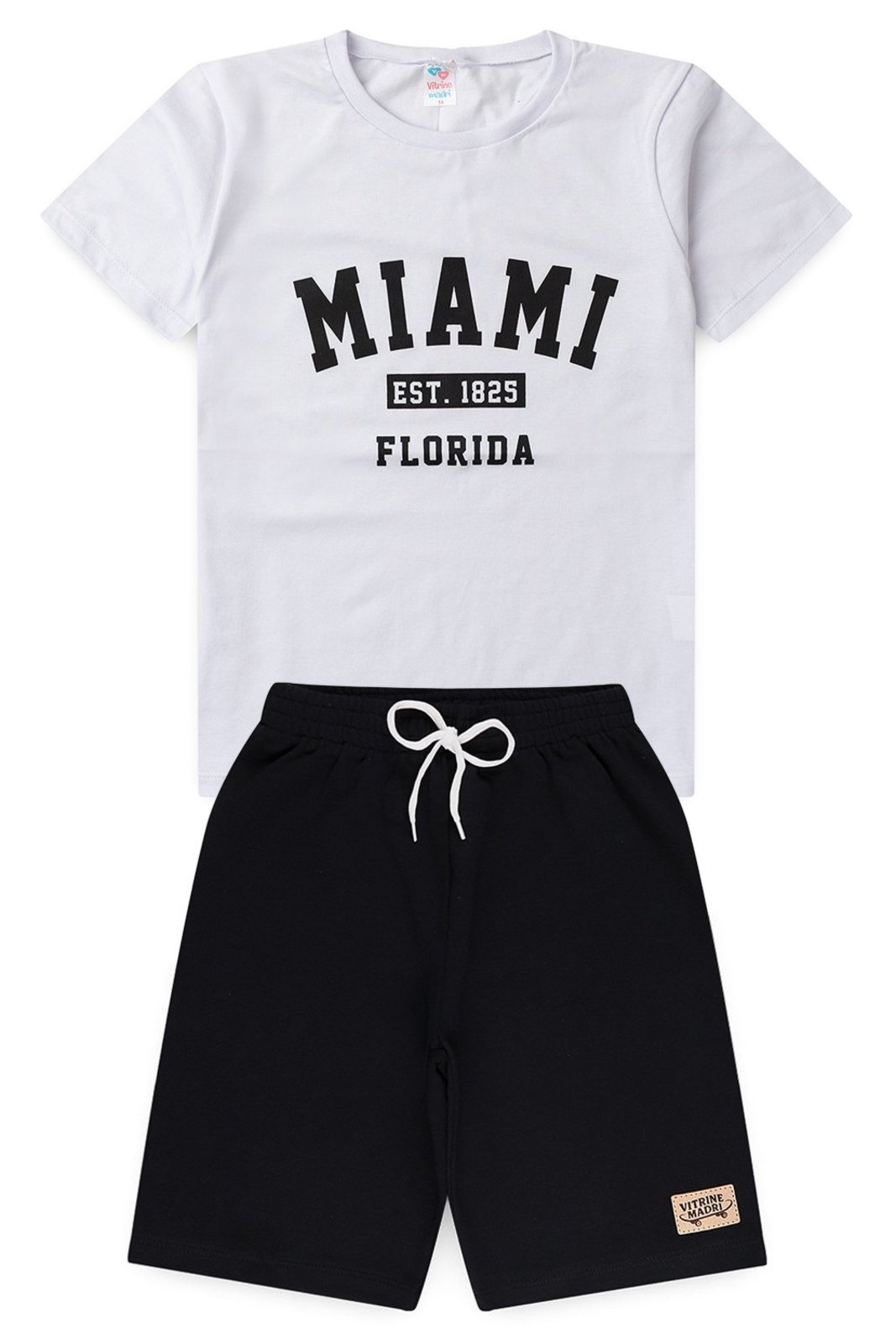 Infantil - Conjunto Juvenil Verão Masculino Miami Florida