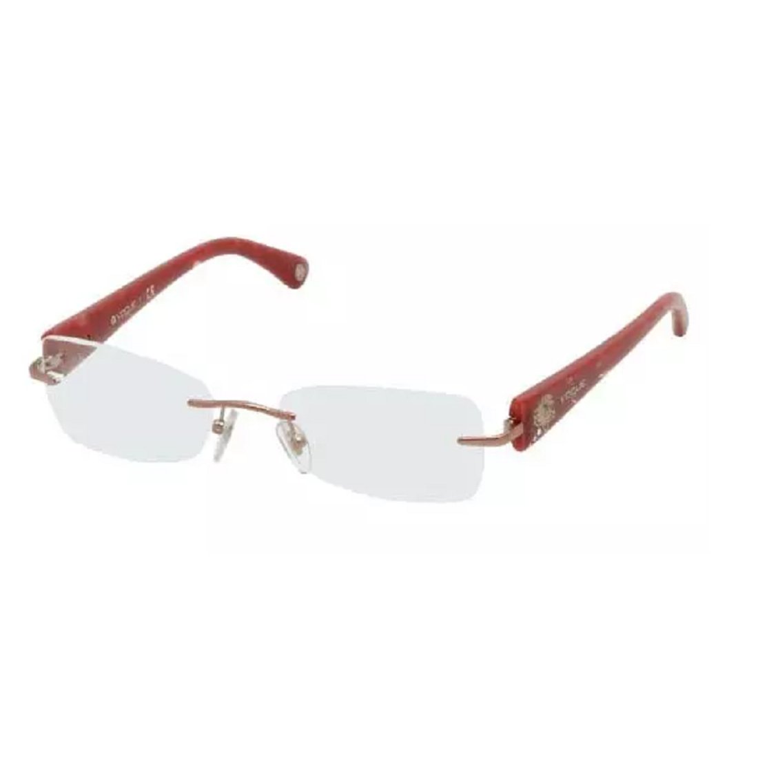 Armacao Vogue Metal Parafuso Vo3768B 756