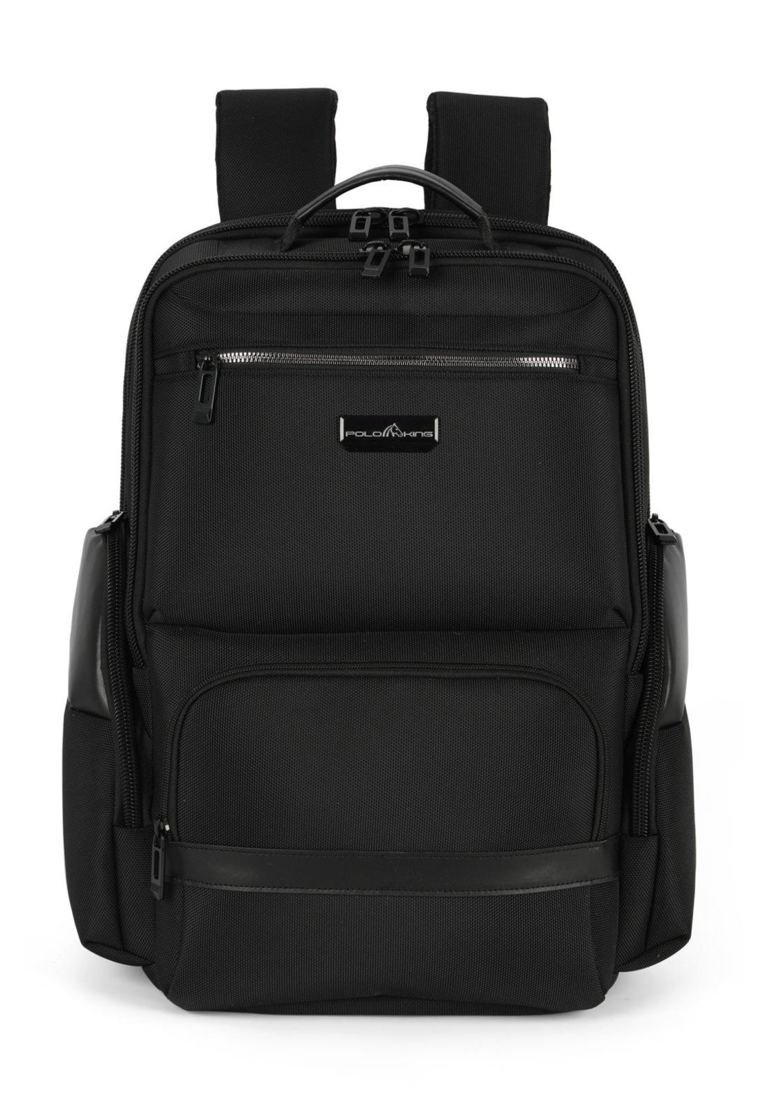 Vista 2 Mochila de Costas Média Executiva Abertura Total Notebook Polo King Polo King preto