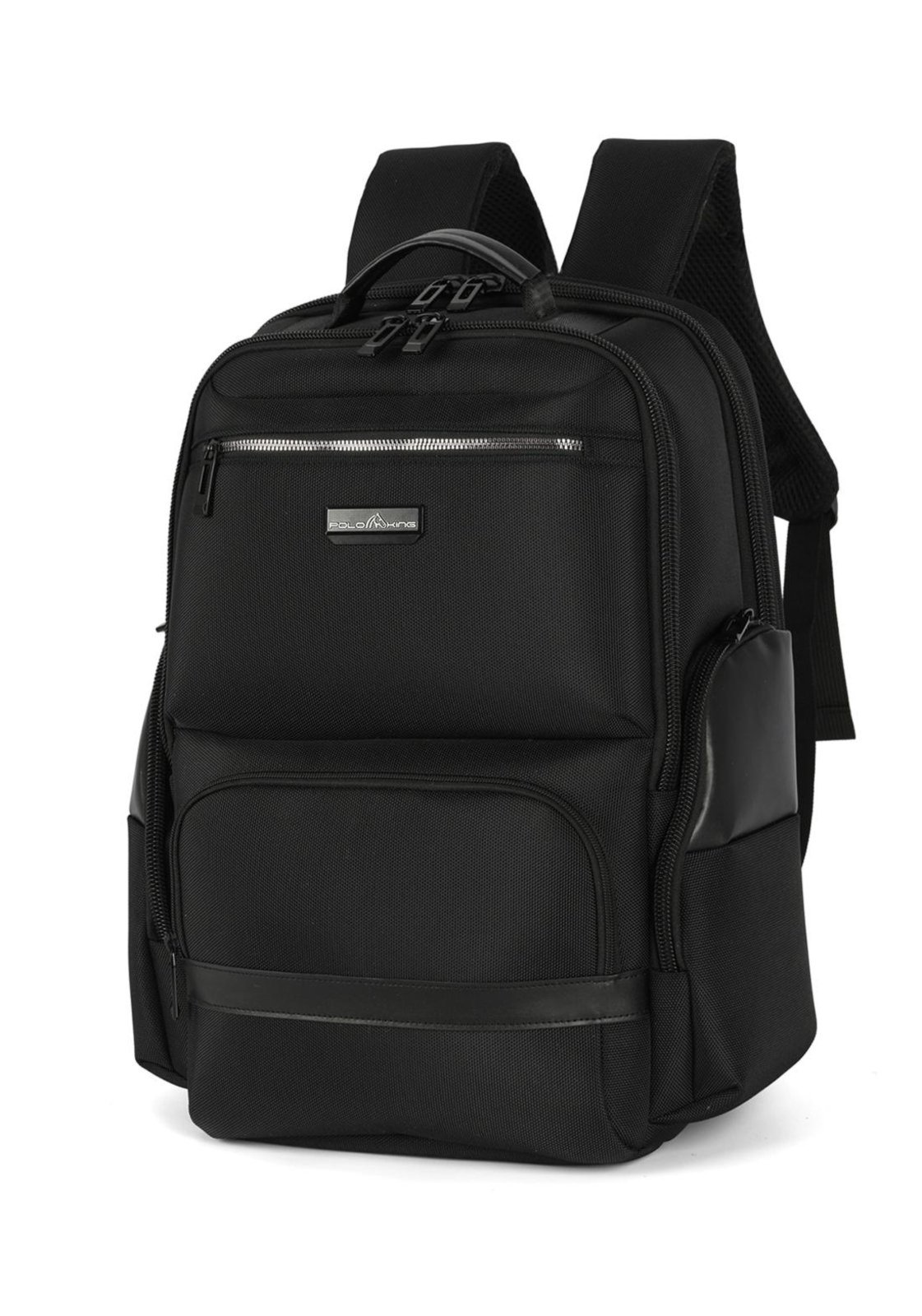 Vista 3 Mochila de Costas Média Executiva Abertura Total Notebook Polo King Polo King preto