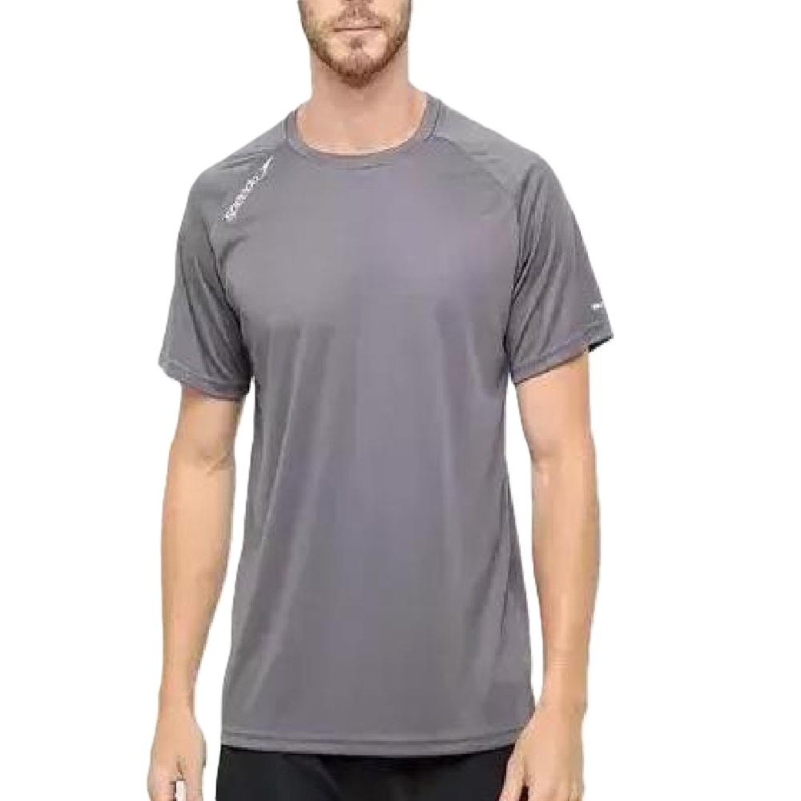 Camiseta Masculina Speedo Academia Cinza EG2