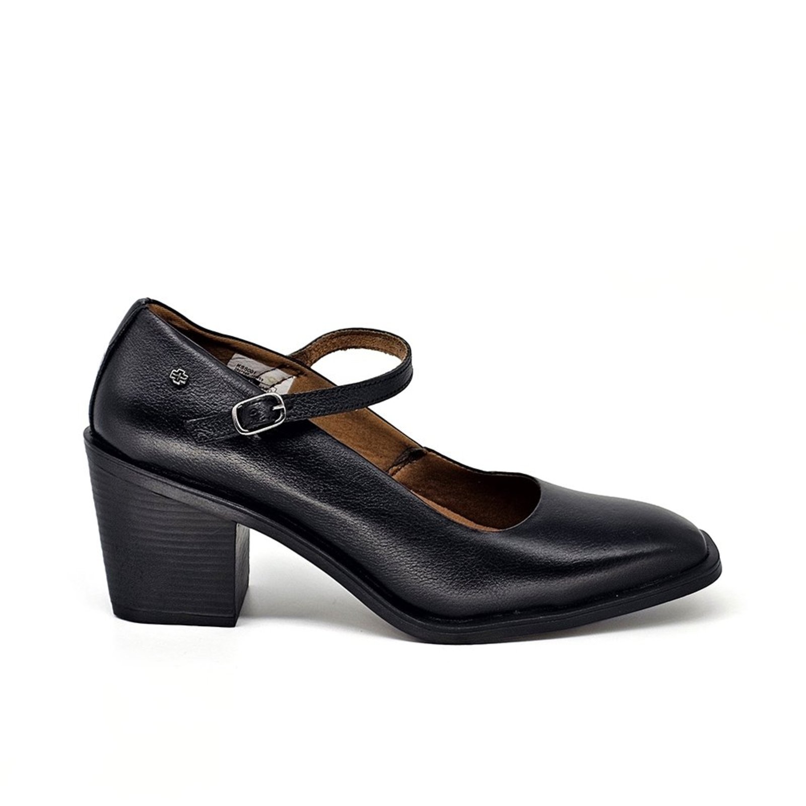 KSS001 | CFTLU01 | SAPATO KAREN | COURO PRETO LUSTRO