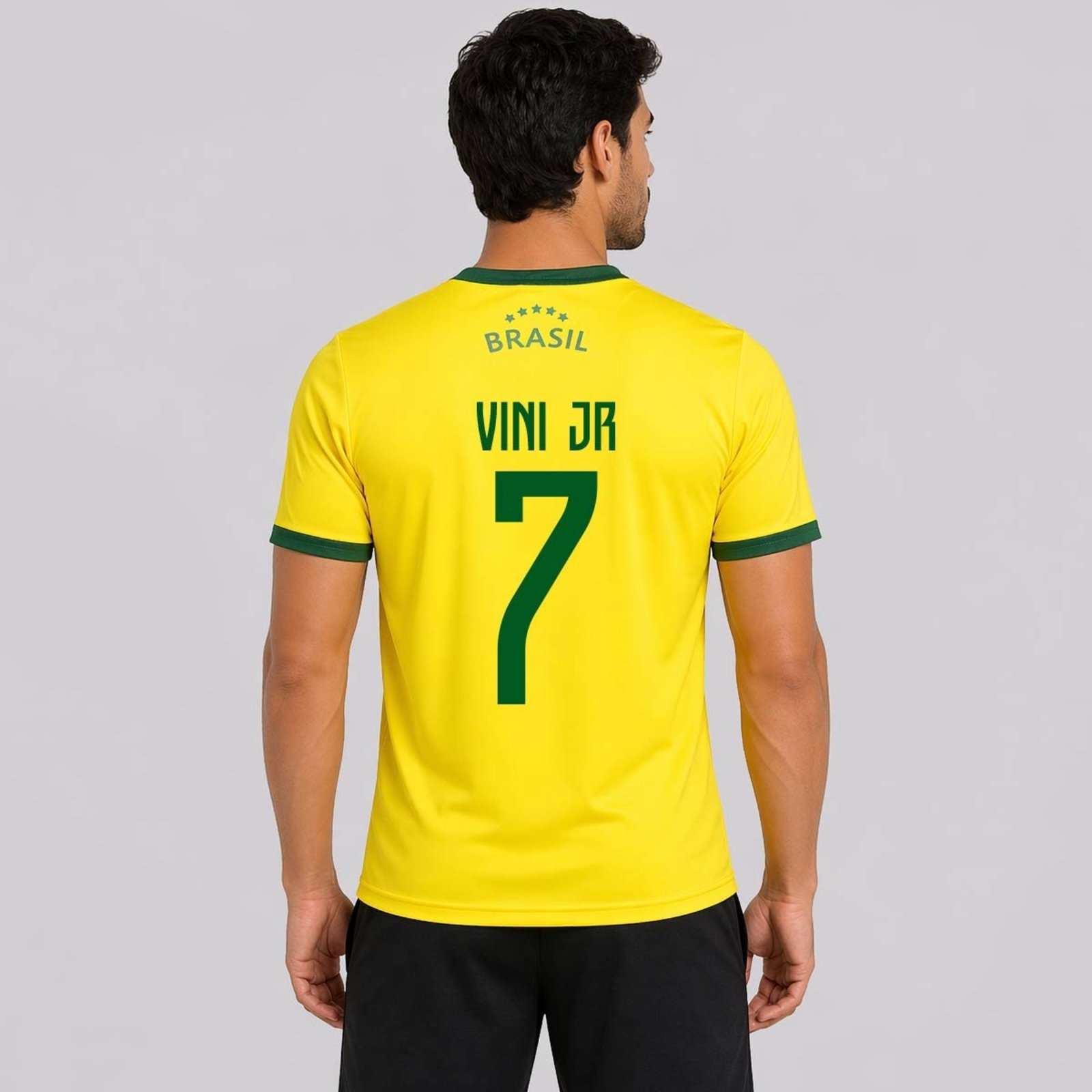Camisa Brasil Canarinho 7 Vini Jr