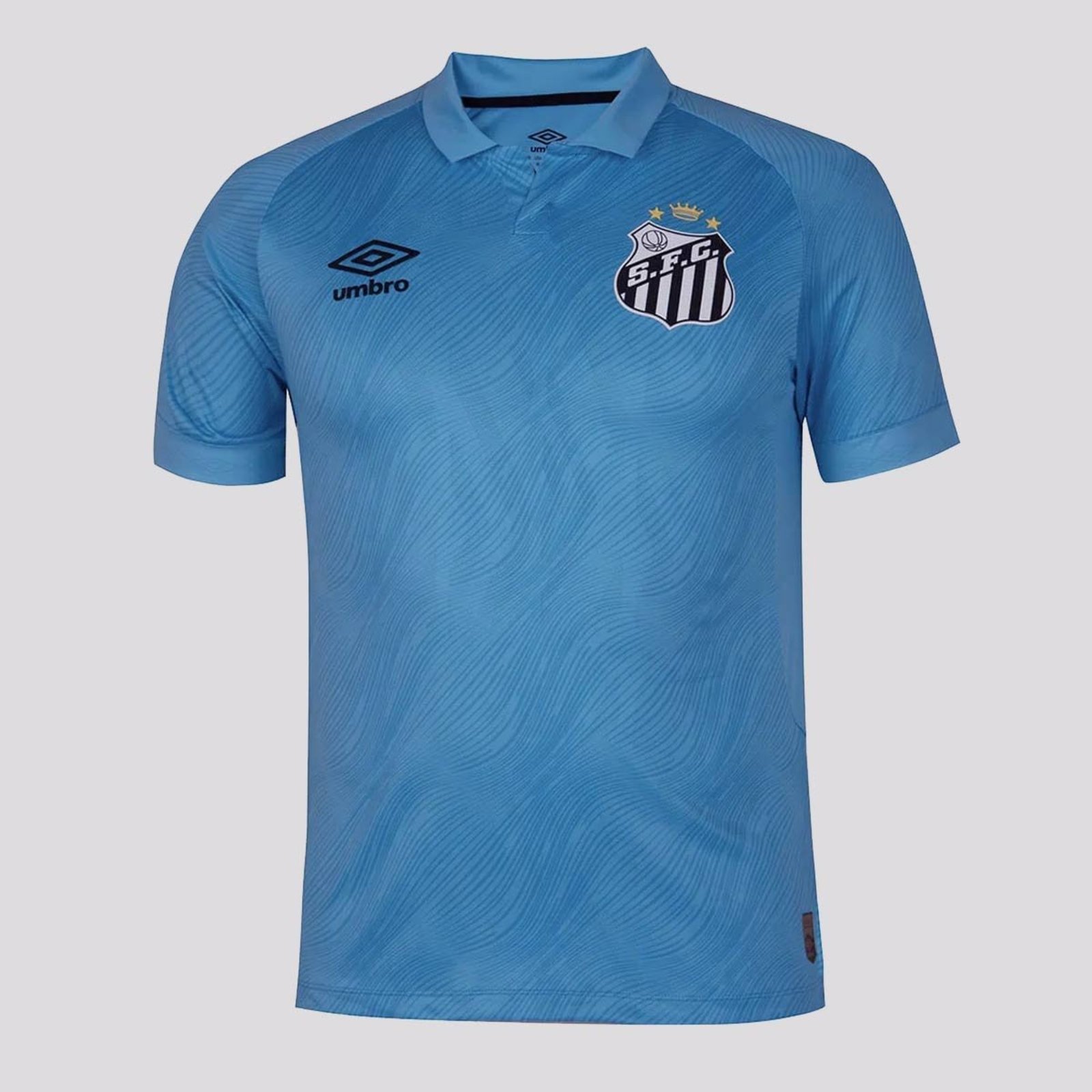 Camisa Umbro Santos Edição Especial 2025 Jogador Azul