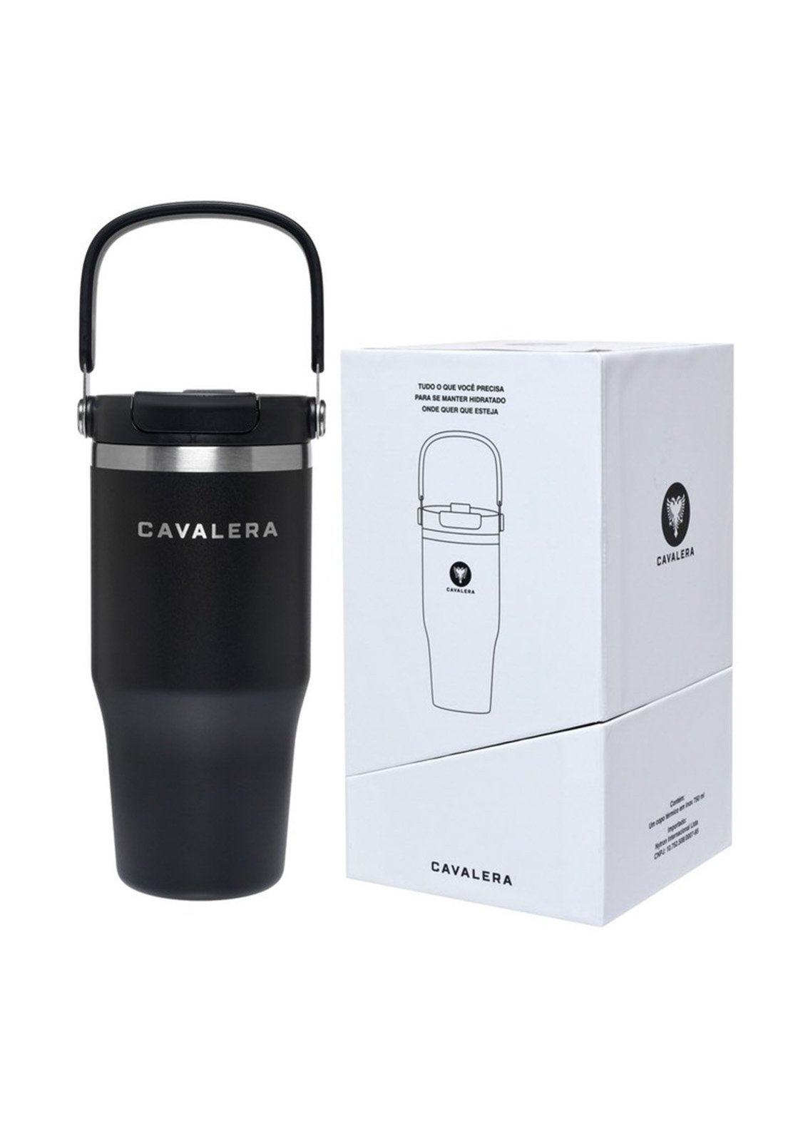 Garrafa Térmica 750Ml Reforçada Com Alça Cavalera