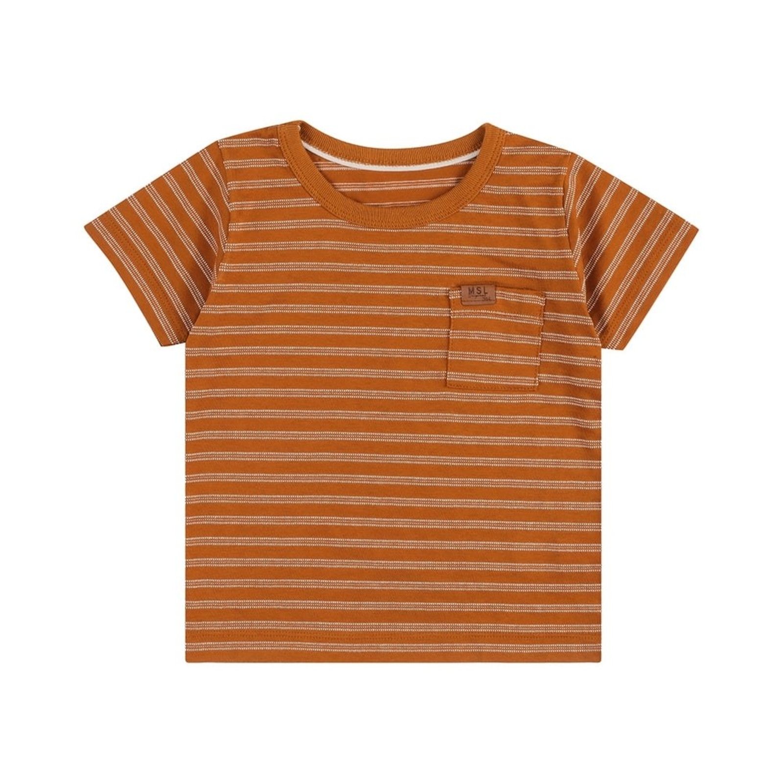 Infantil - Camiseta Manga Curta Listrada Menino Marisol