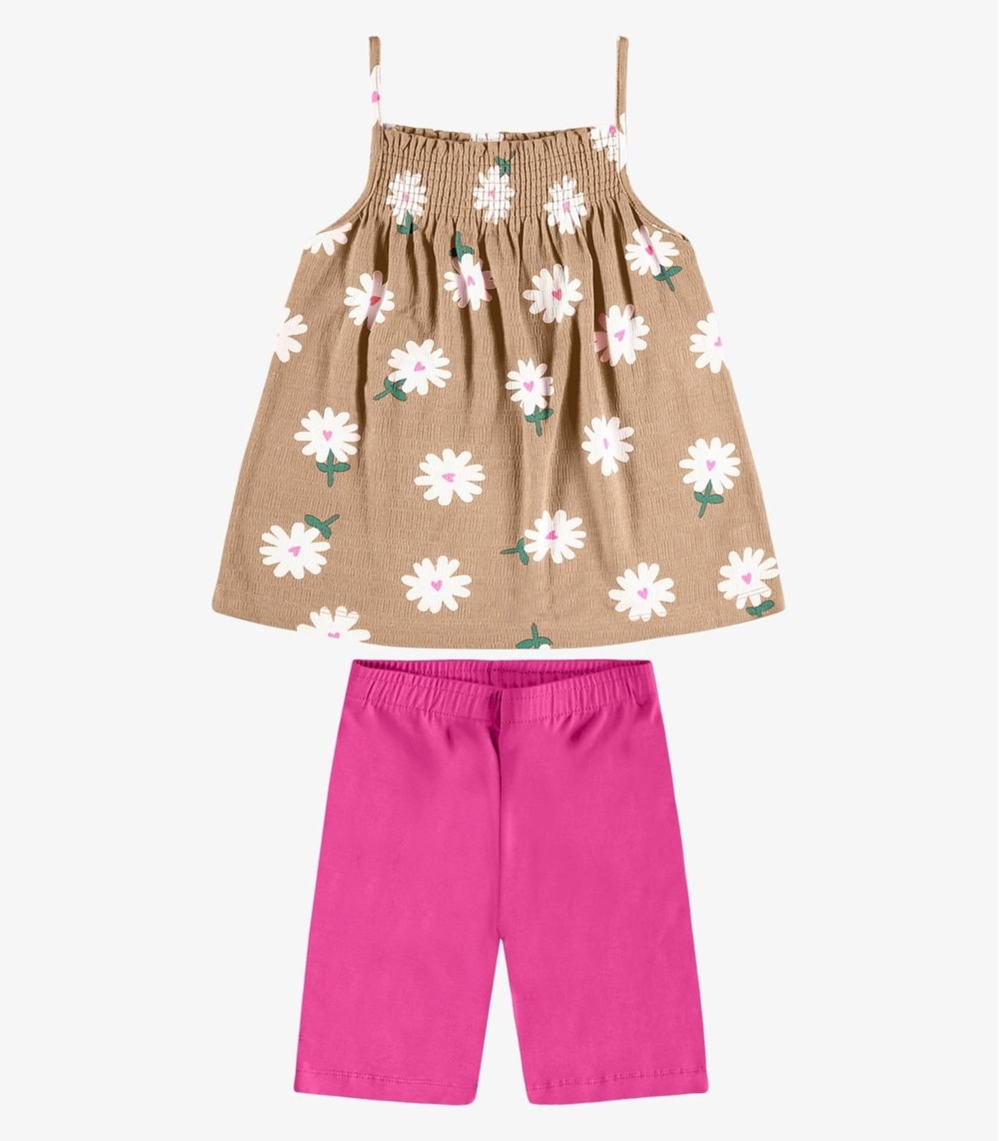 Infantil – Conjunto Regata com Ciclista Rovi Marrom
