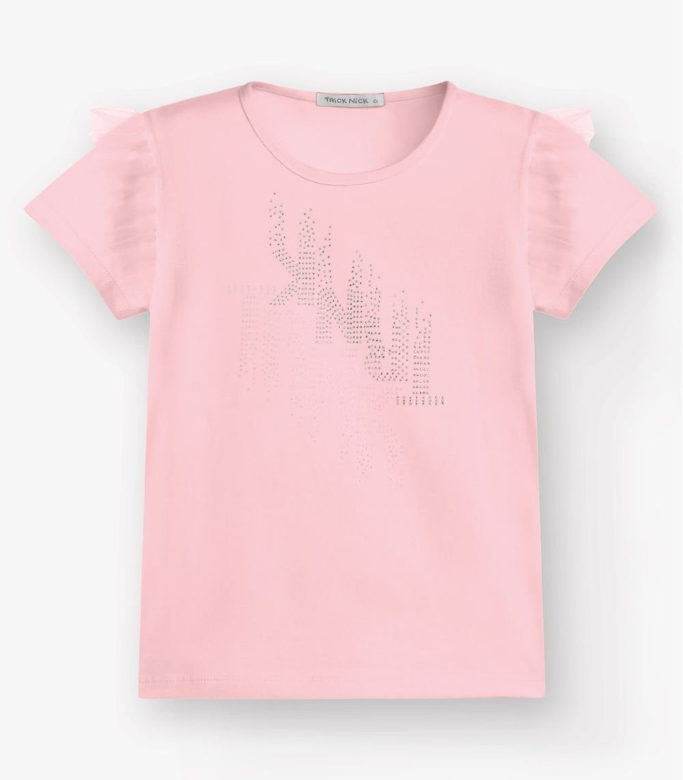Vista 2 Infantil - Blusa Feminina Trick Nick preto Trick Nick preto