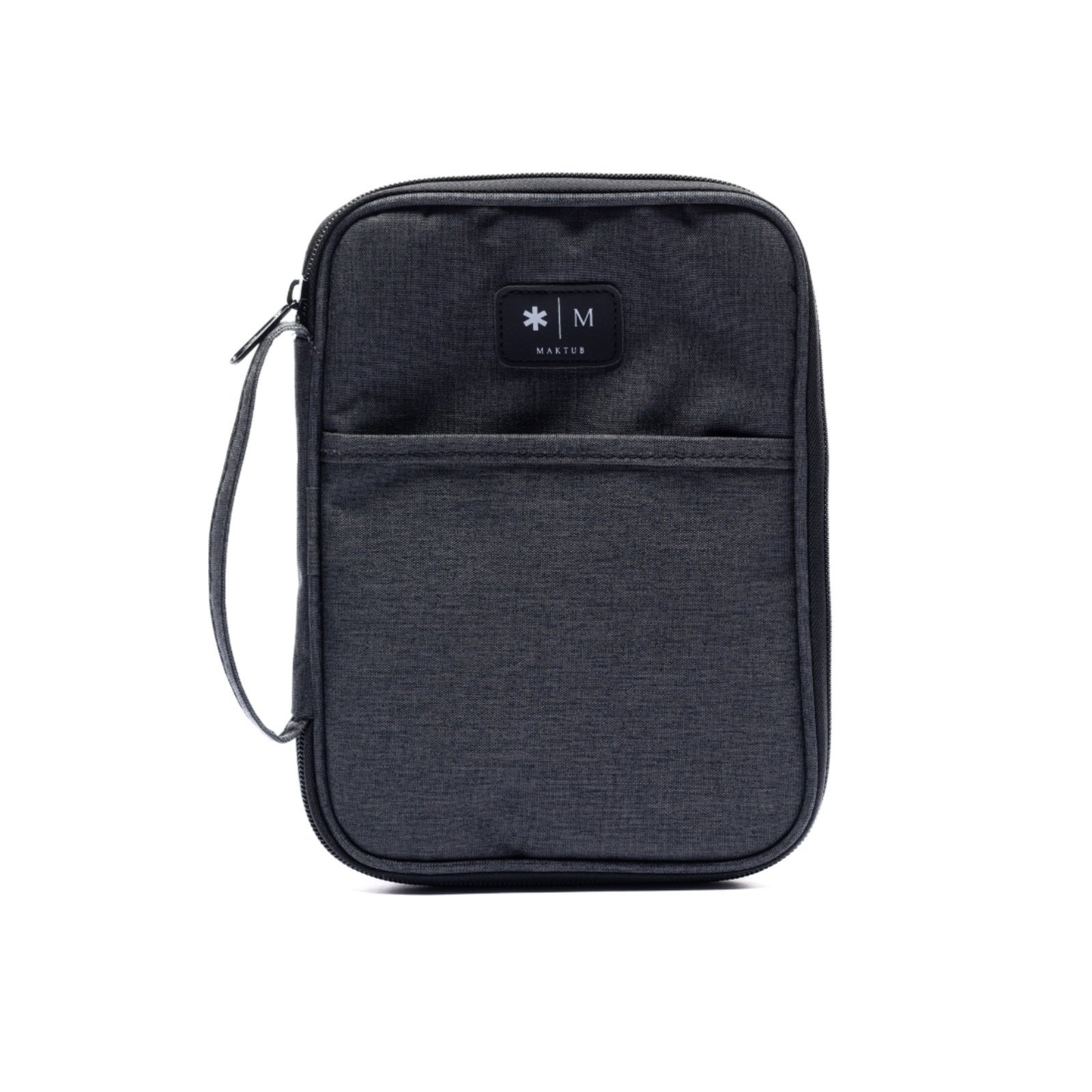 Carteira Case Porta Passaporte Bolsa Cartão Id Viajem Cor Preto marca Maktub