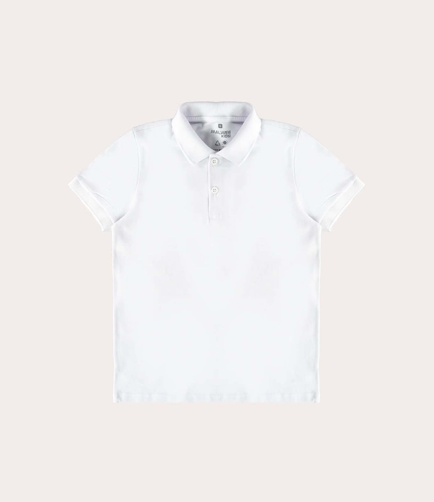 Infantil - Camisa Polo Menino Peitilho Frontal Em Algodão Malwee