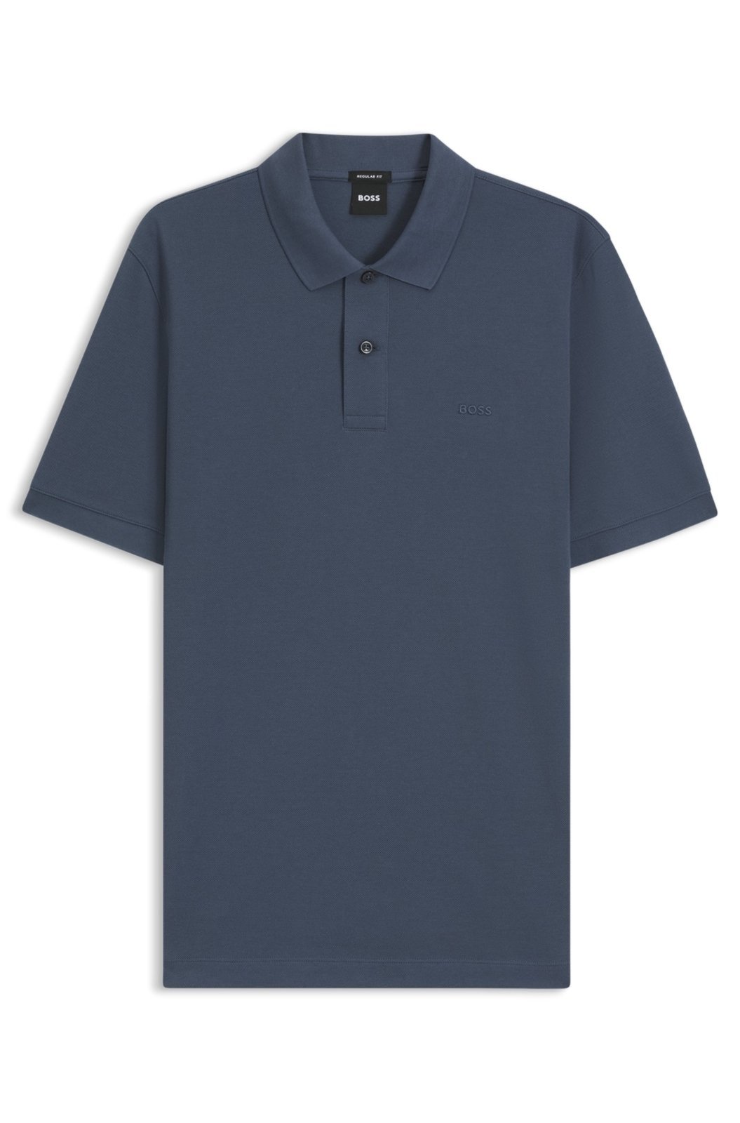 Polo Pallas Em Algodão Piqué Com Logo Bordado