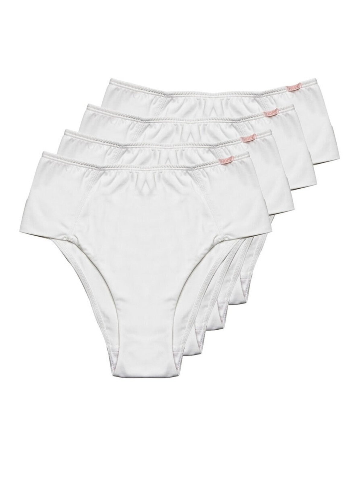 Kit com 4 Calcinhas Alta Hope 33860 Branco