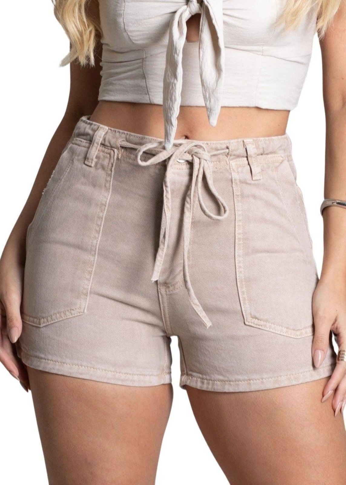 Shorts Sarja Sawary – 278614 – Bege – Sawary