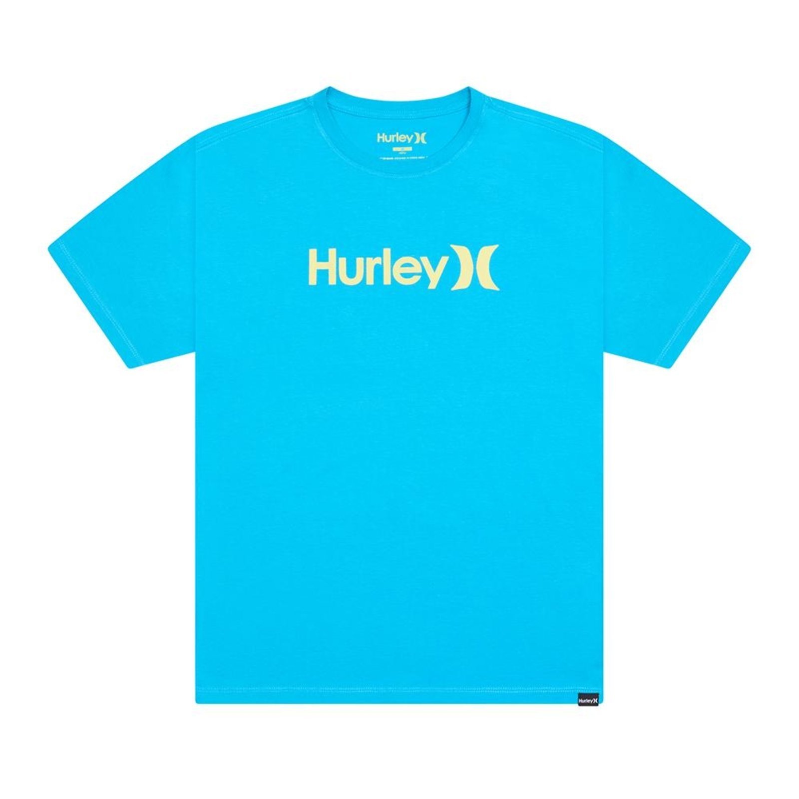 Camiseta Hurley O&O Solid SM26 Masculina Azul