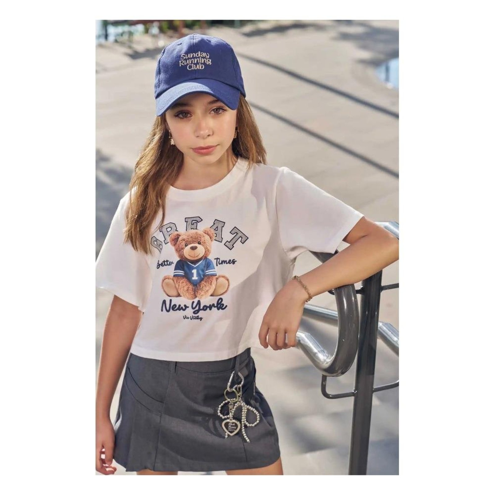 Infantil - Blusa Menina Estampado Vic&Vicky 10 Unico