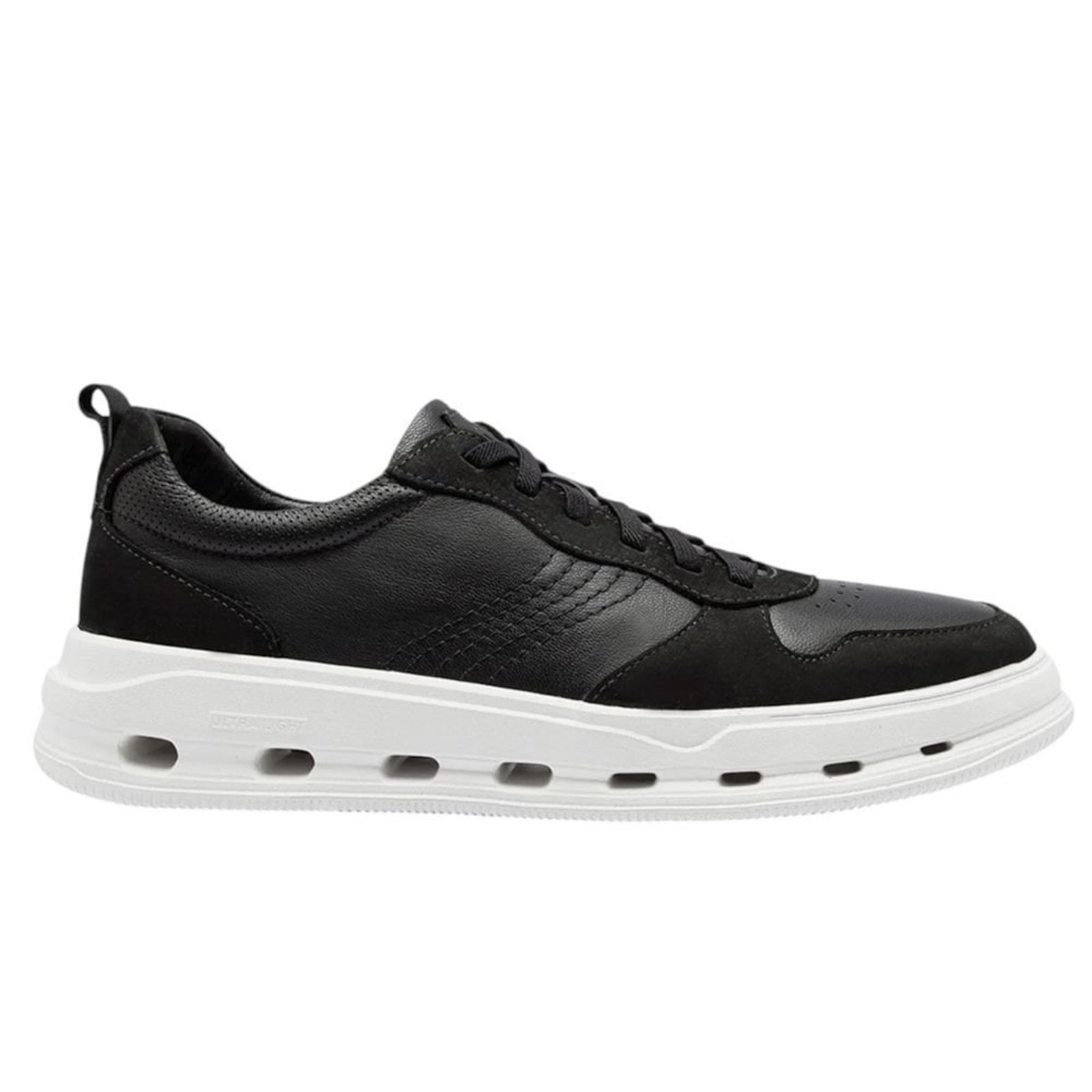 Tênis Democrata Groove Full Light Masculino - Preto - Democrata
