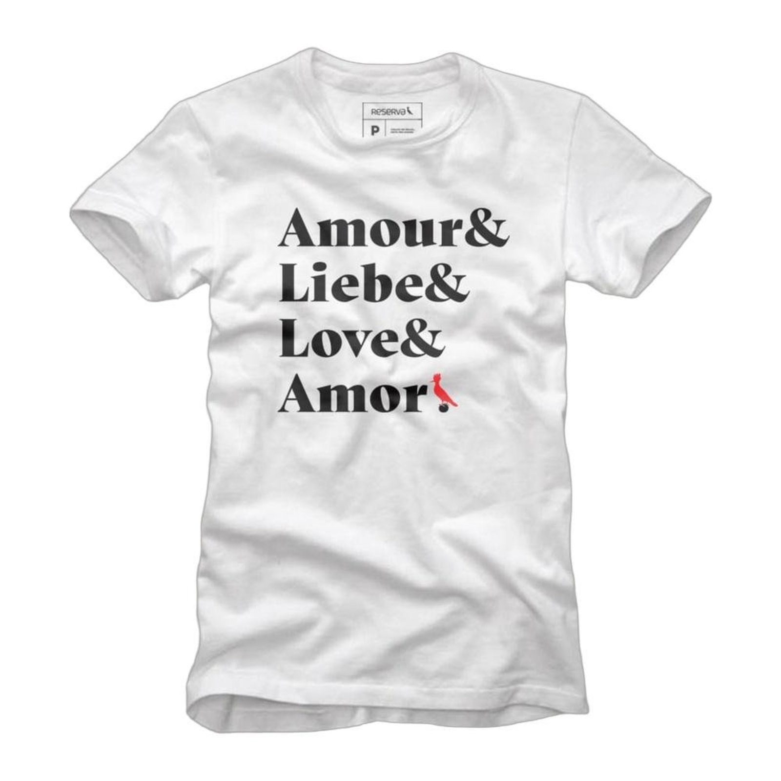 Camiseta Amor Poliglota Reserva
