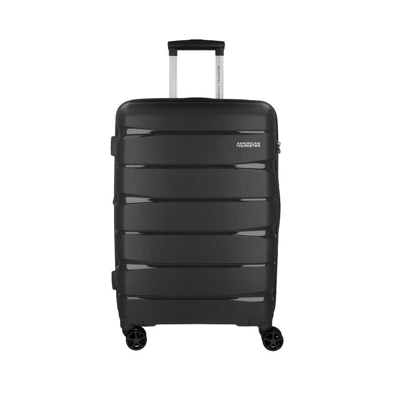 Vista 2 Mala de Viagem American Tourister Média Aspen Preta incolor American Tourister incolor