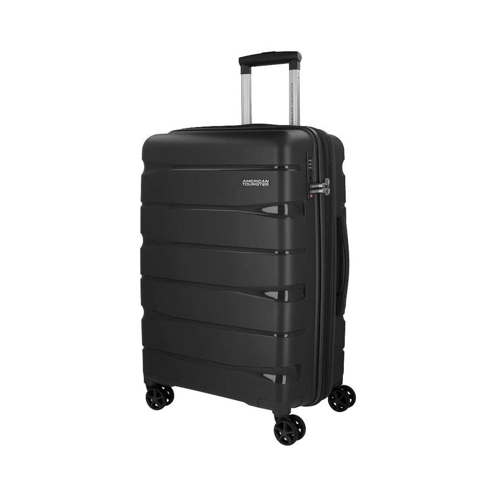 Vista 3 Mala de Viagem American Tourister Média Aspen Preta incolor American Tourister incolor