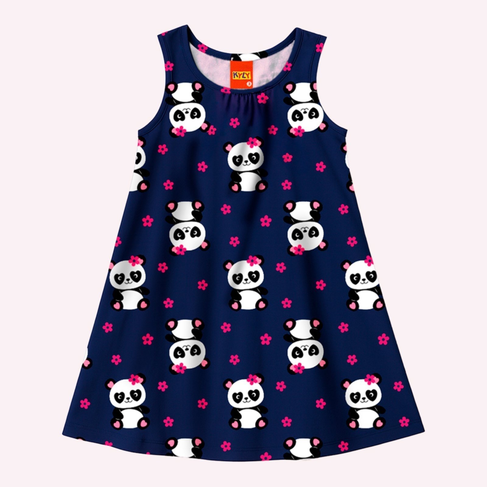 Infantil - Vestido Menina Ursinhos Kyly