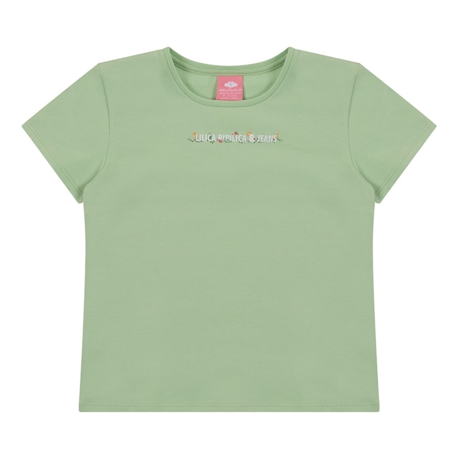 Infantil - Blusa Manga Curta Feminina Lilica Ripilica