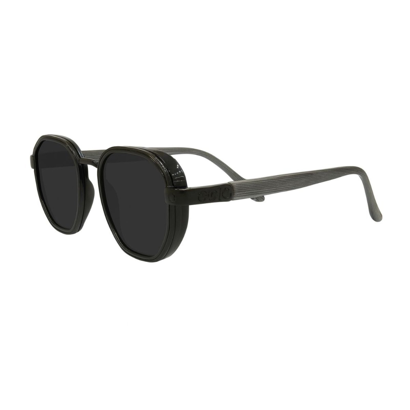 Óculos de Sol Quadrado Marrom Premium Estilo Retrô