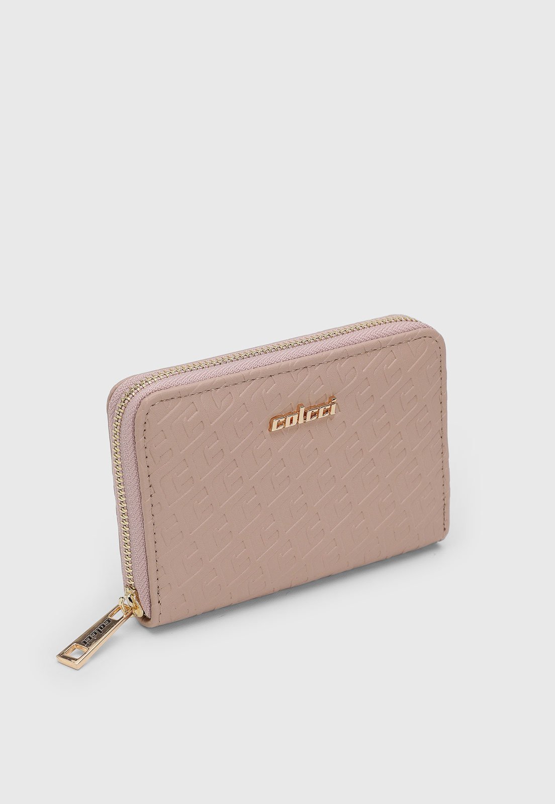 Vista 2 Carteira Feminina Colcci Monograma nude Colcci nude