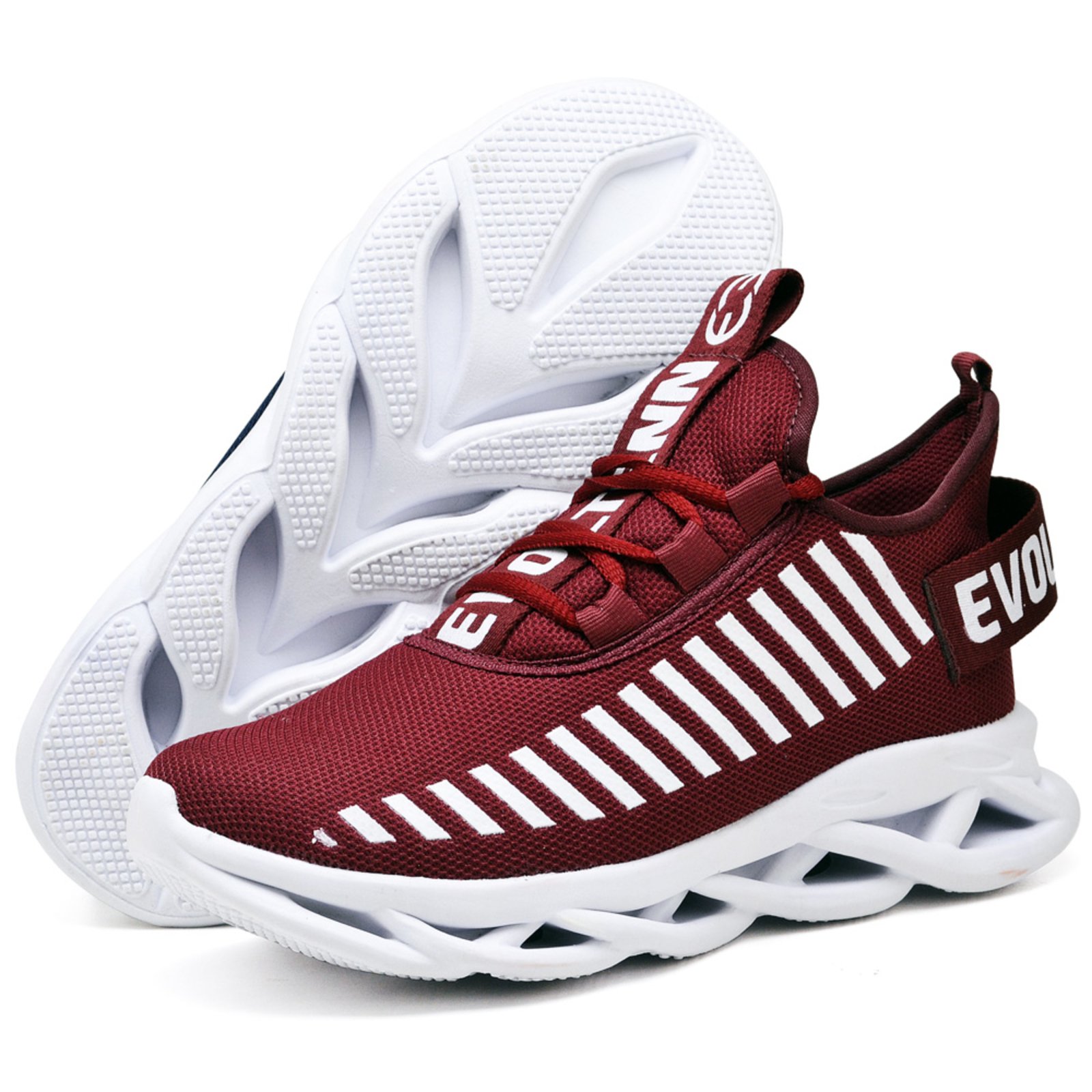 Tênis Evoltenn Feminino Easy Style Solado Trançado Bordo