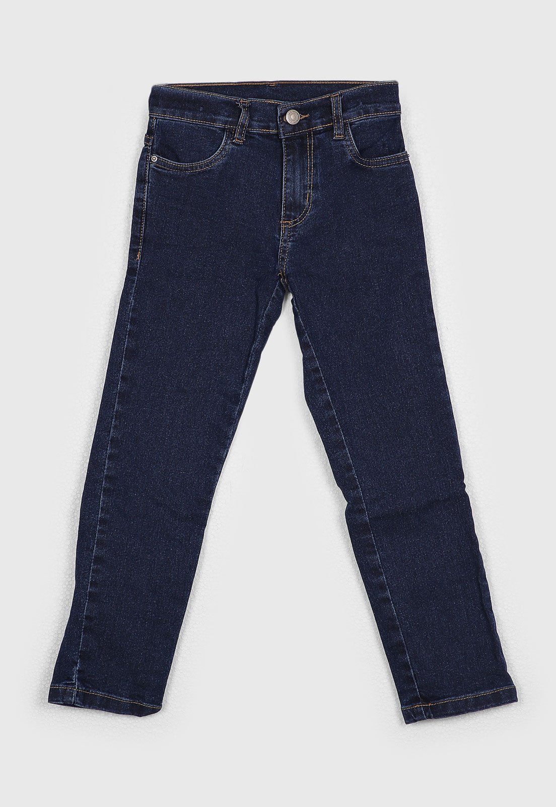 Infantil - Calça Jeans Hering Cintura Média Azul Escuro