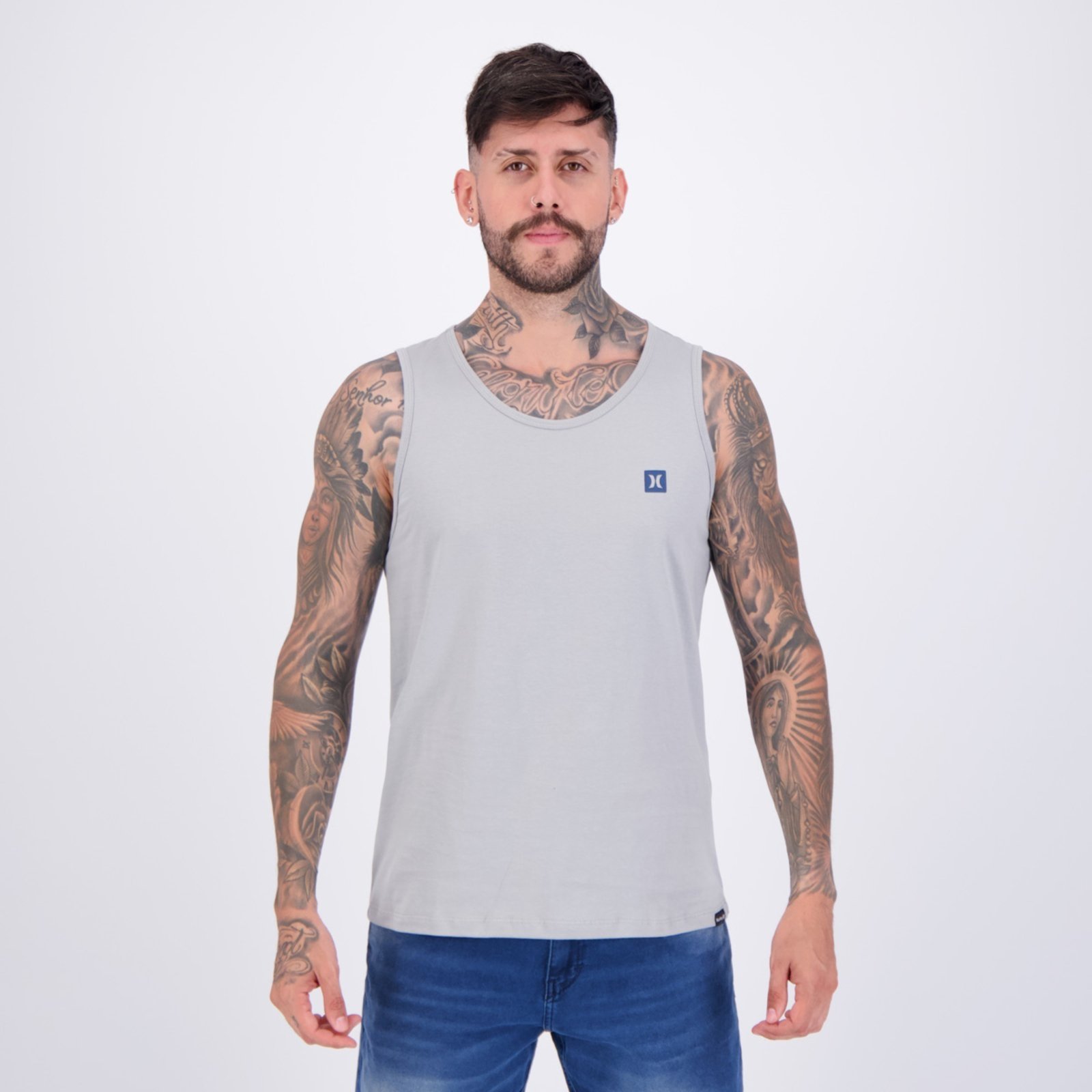 Regata Hurley Silk Mini Icon II Cinza
