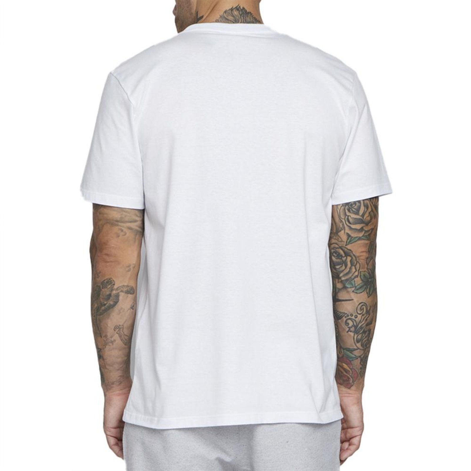 Vista 3 Camiseta RVCA Balance Box Film SM25 Masculina branco RVCA branco