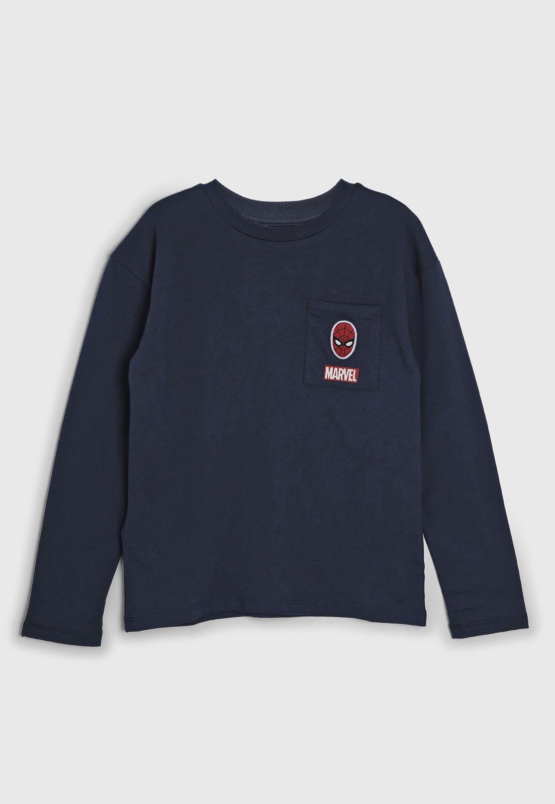 Vista 2 Infantil - Camiseta MANGO Homem-Aranha Mango Kids azul marinho Mango Kids azul marinho