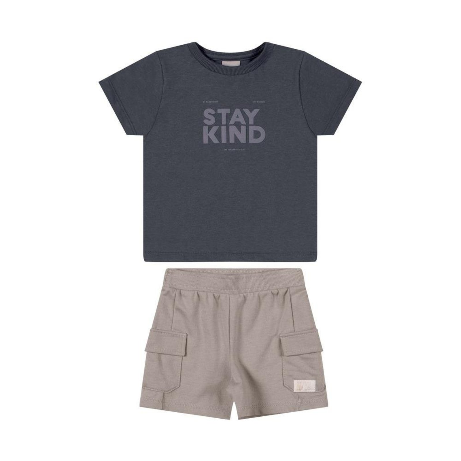 Infantil - Conjunto Menino Colorittá 1 Cinza