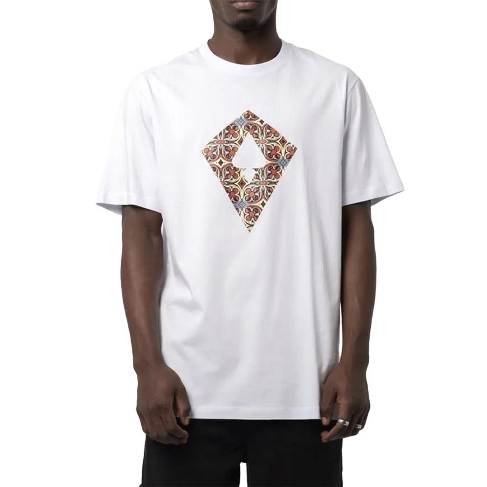 Camiseta MCD Pipa Vitral Textura SM25 Masculina Branco