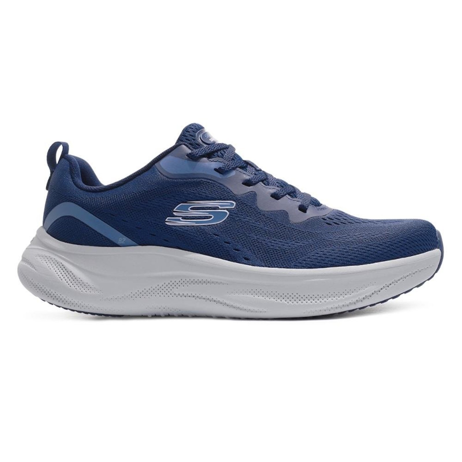 Tênis Skechers Cloud Masculino Azul Marinho