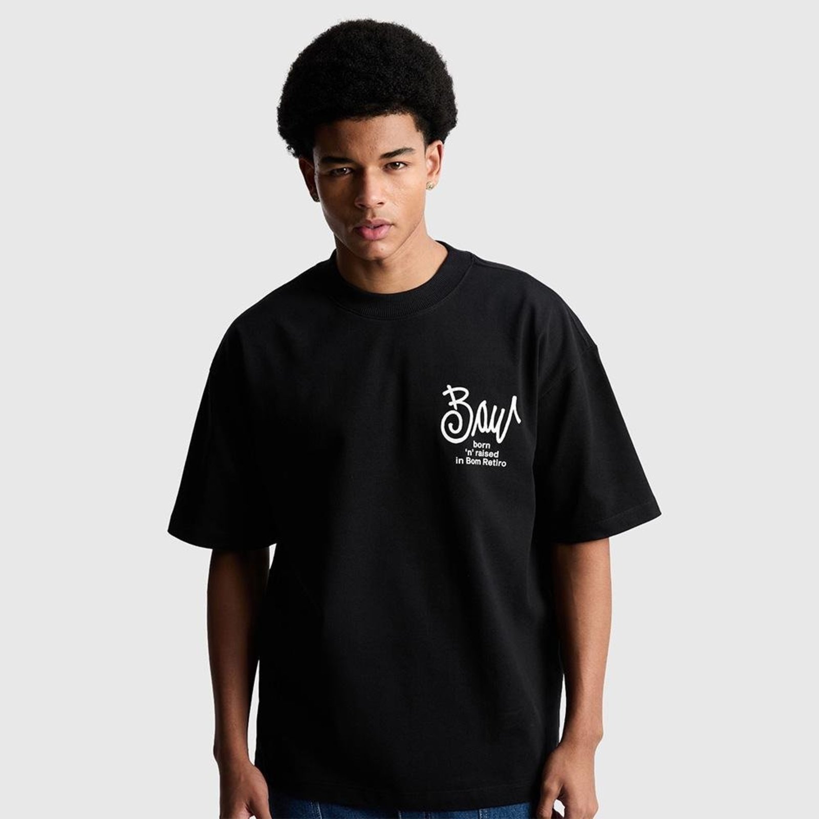 CAMISETA OVERSIZED 2TAG Preto