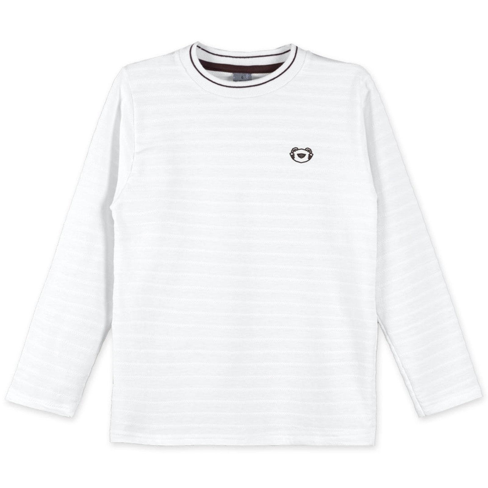 Infantil – Camiseta Jacquard Manga Longa Masculino Tigor T. Tigre